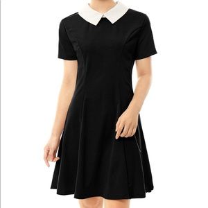 Lolita Black Dress w/ White Collar
